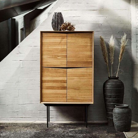 Muubs Wing Natural Oak Highboard from Accessories for the Home