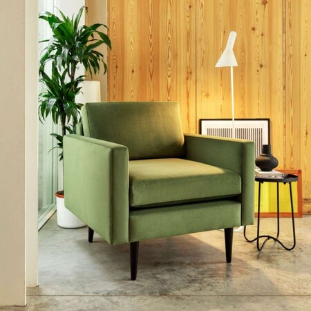 Swyft Model 01 Armchair in Velvet from Accessories for the Home