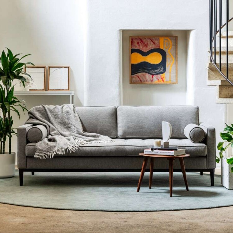 Swyft Model 02 Three Seater Sofa in Linen from Accessories for the Home
