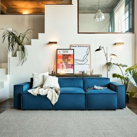 Swyft Model 03 Three Seater Sofa in Velvet from Accessories for the Home