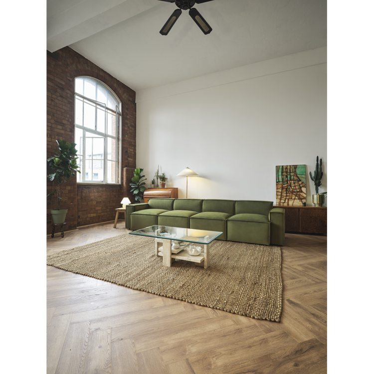 Swyft Model 03 Four Seater Sofa in Velvet from Accessories for the Home