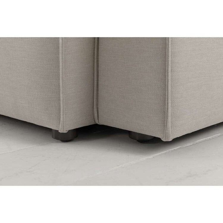 Swyft Model 03 Four Seater Left Chaise in Linen from Accessories for the Home