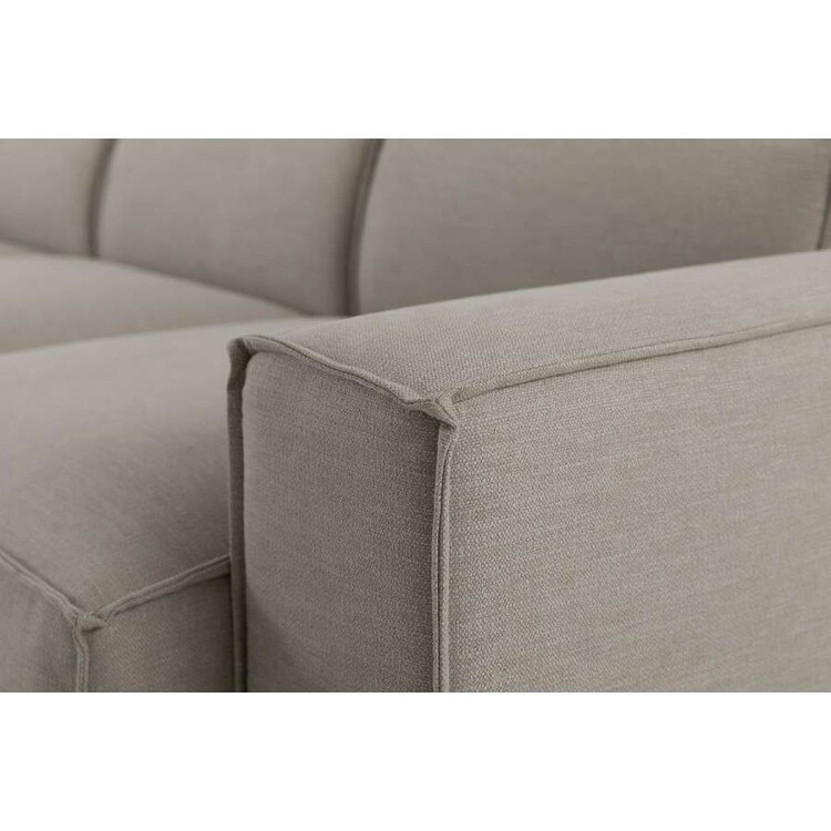 Swyft Model 03 Four Seater Left Chaise in Linen from Accessories for the Home