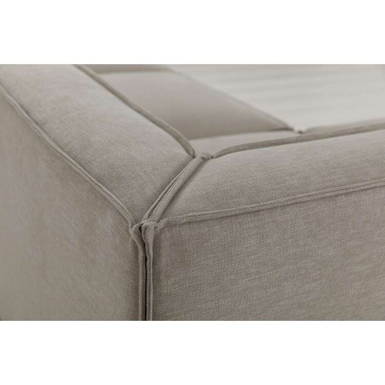 Swyft Model 03 Four Seater Left Chaise in Linen from Accessories for the Home