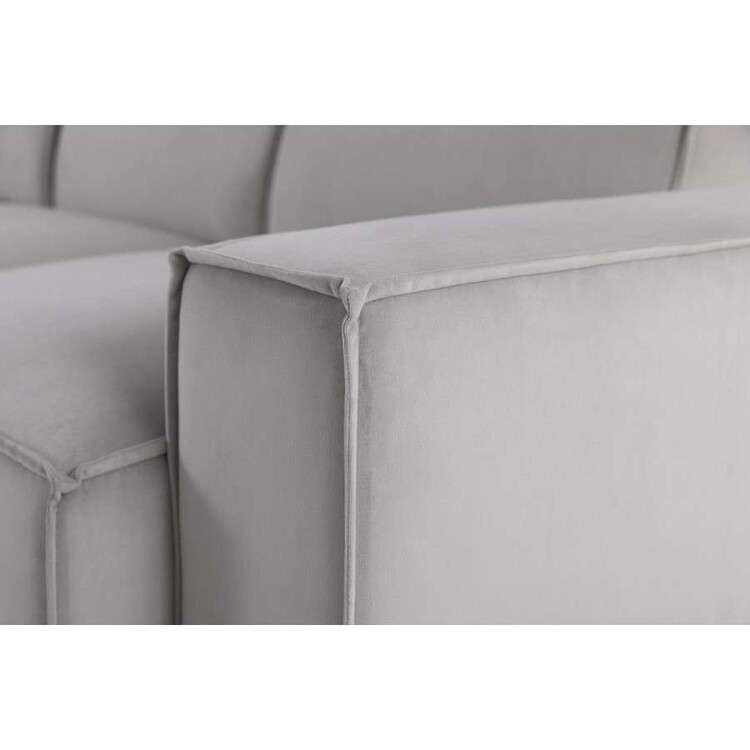Swyft Model 03 Four Seater Left Chaise in Velvet from Accessories for the Home