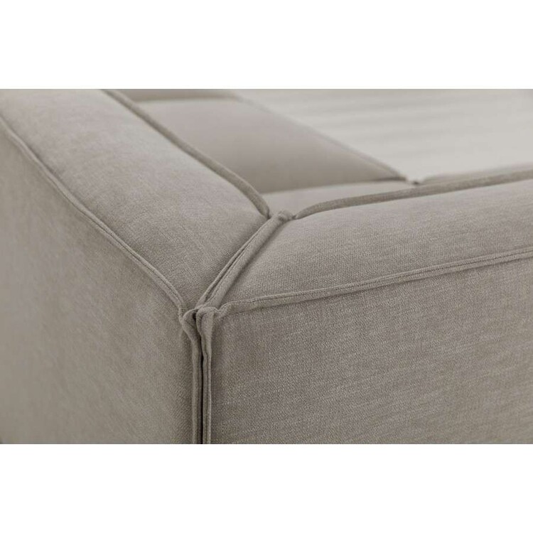 Swyft Model 03 Corner Sofa with Ottoman in Linen from Accessories for the Home
