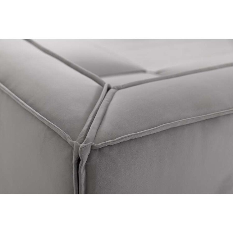 Swyft Model 03 Corner Sofa with Ottoman in Velvet from Accessories for the Home