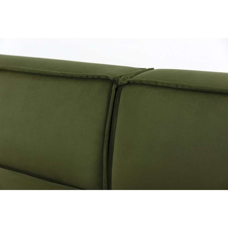 Swyft Model 03 Corner Sofa with Ottoman in Velvet from Accessories for the Home