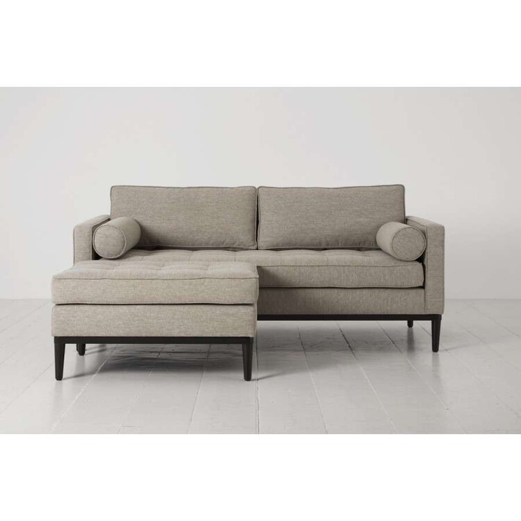 Swyft Model 02 Ottoman in Linen from Accessories for the Home