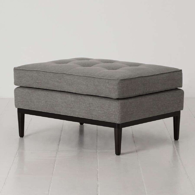 Swyft Model 02 Ottoman in Linen from Accessories for the Home