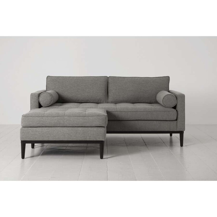 Swyft Model 02 Ottoman in Linen from Accessories for the Home