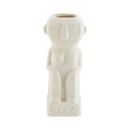 Madam Stoltz Stoneware Totem Vase from Accessories for the Home