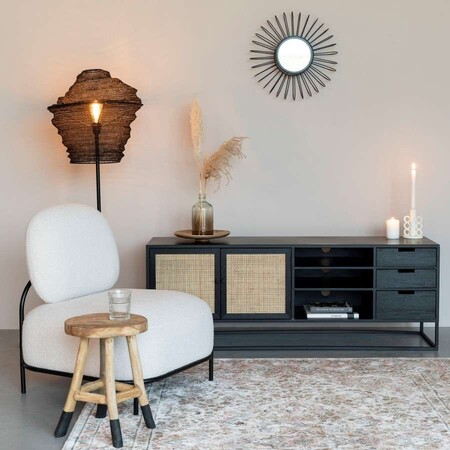 Guuji Rattan & Iron Sideboard from Accessories for the Home