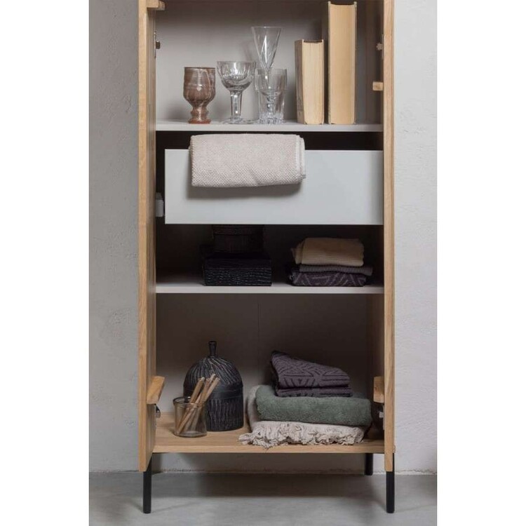 Woood Gravure High Cabinet- Black, Natural, Espresso or Dust from Accessories for the Home