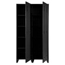 Woood Stijn Black Locker Cabinet from Accessories for the Home
