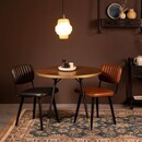 Denise Round Walnut Dining Table from Accessories for the Home