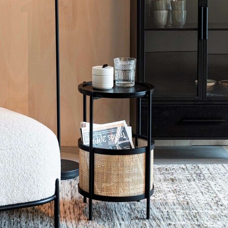 Makoto Rattan Side Table from Accessories for the Home