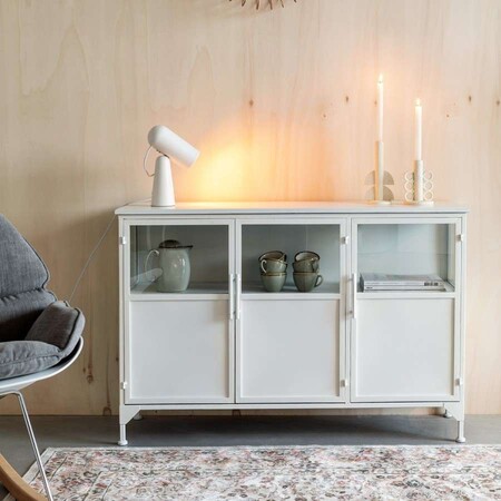 Miya White Iron Sideboard from Accessories for the Home 2
