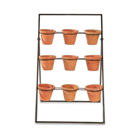 Jara Terracotta Planter Stand from Accessories for the Home 2