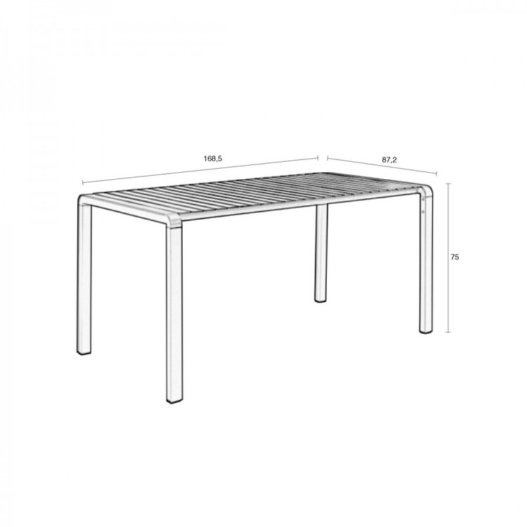 Vondel Small Outdoor Dining Table from Accessories for the Home