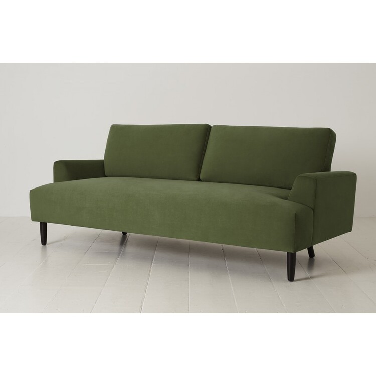 Swyft Model 05 Three Seater Sofa in Velvet from Accessories for the Home