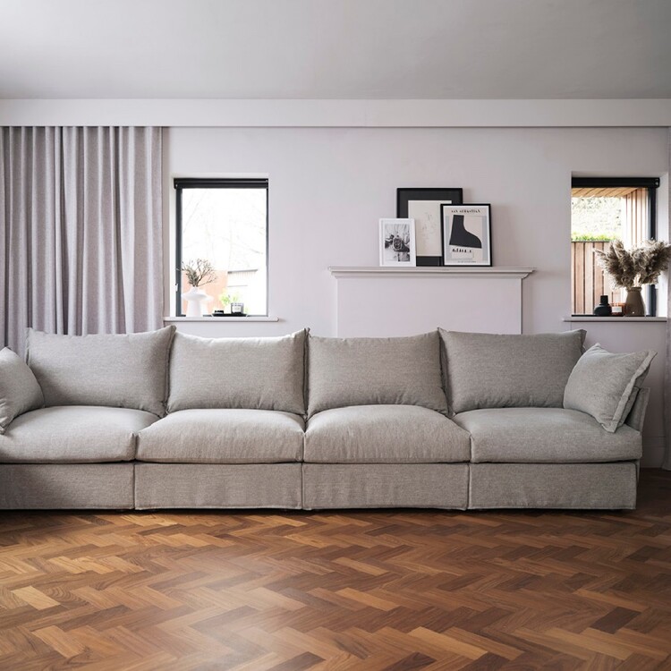 Swyft Model 06 Four Seater Sofa in Linen from Accessories for the Home