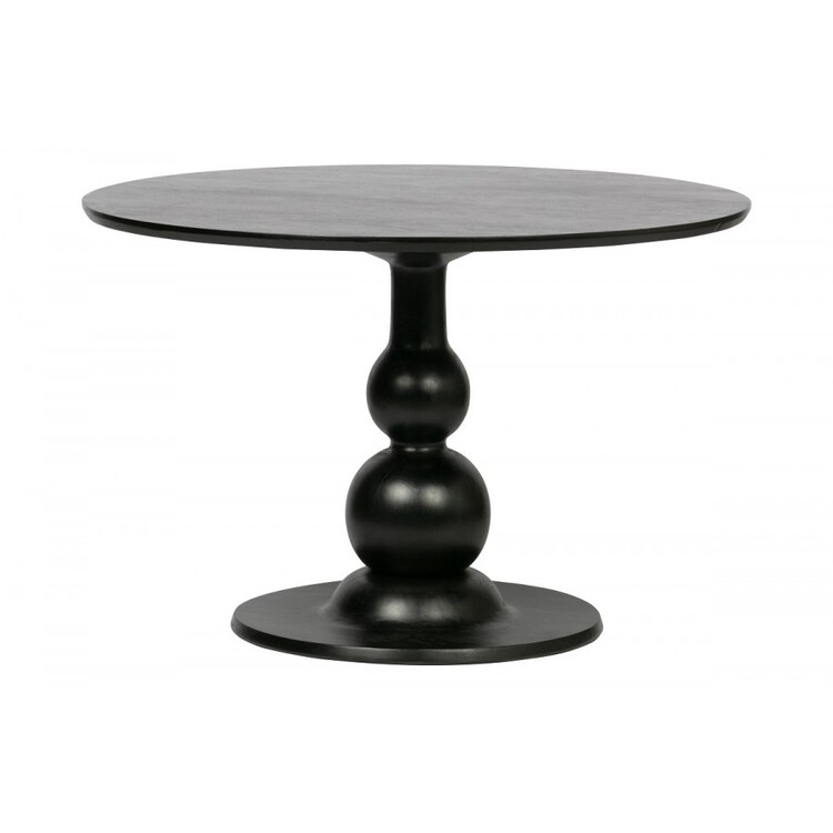 Blanco Black Circular Dining Table from Accessories for the Home