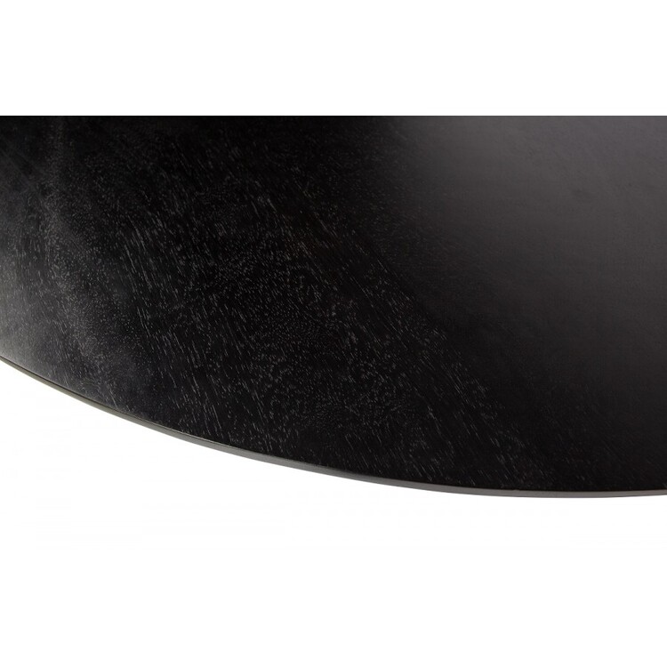 Blanco Black Circular Dining Table from Accessories for the Home
