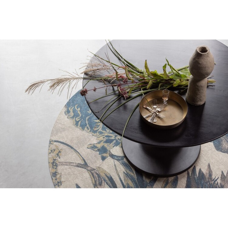 Blanco Black Circular Dining Table from Accessories for the Home