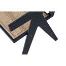 Gunn Rattan & Pine Dining Chair - Black from Accessories for the Home