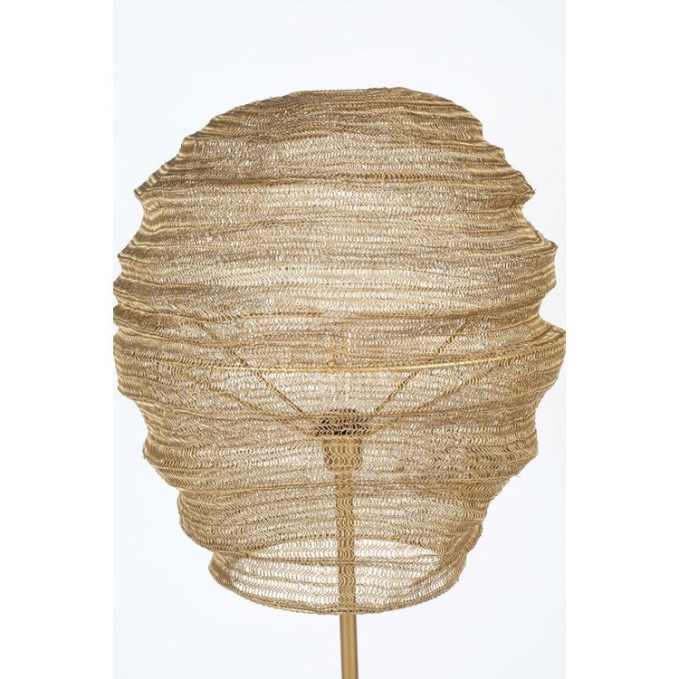Lena Mesh Floor Lamp- Brass or Black from Accessories for the Home