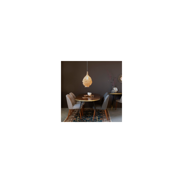 Lena Mesh Pendant Lamp (2 Sizes) - Brass or Black from Accessories for the Home