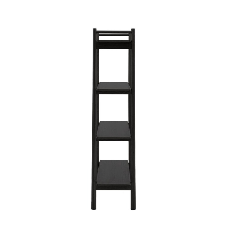 Laholm Black Oak Open Display Unit from Accessories for the Home
