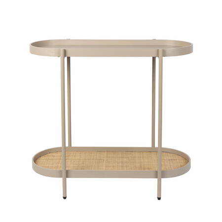 Amaya Rattan & Iron Console Table from Accessories for the Home 2