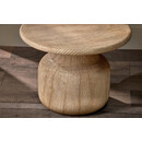 Vivan Grooved Mango Wood Side Table from Accessories for the Home