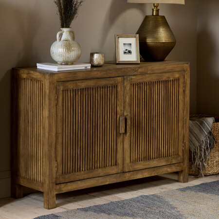 Yasha Reeded Mango Wood Sideboard from Accessories for the Home 2