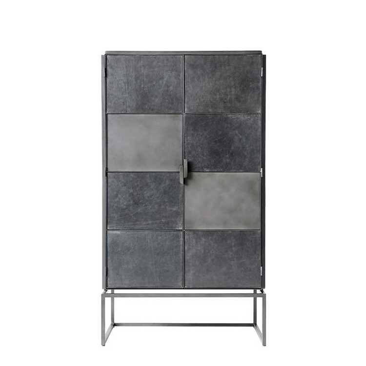 Muubs Austin Black Leather Cabinet from Accessories for the Home