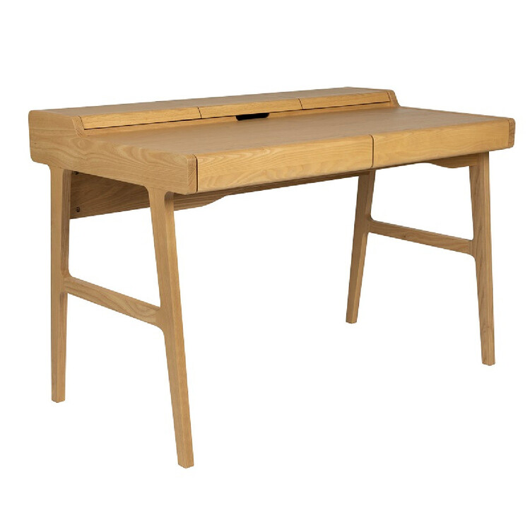 Zuiver Kaat Desk Table (Natural or Black) from Accessories for the Home