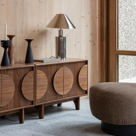 Zuiver Groove Small Sideboard- Walnut or Oak from Accessories for the Home