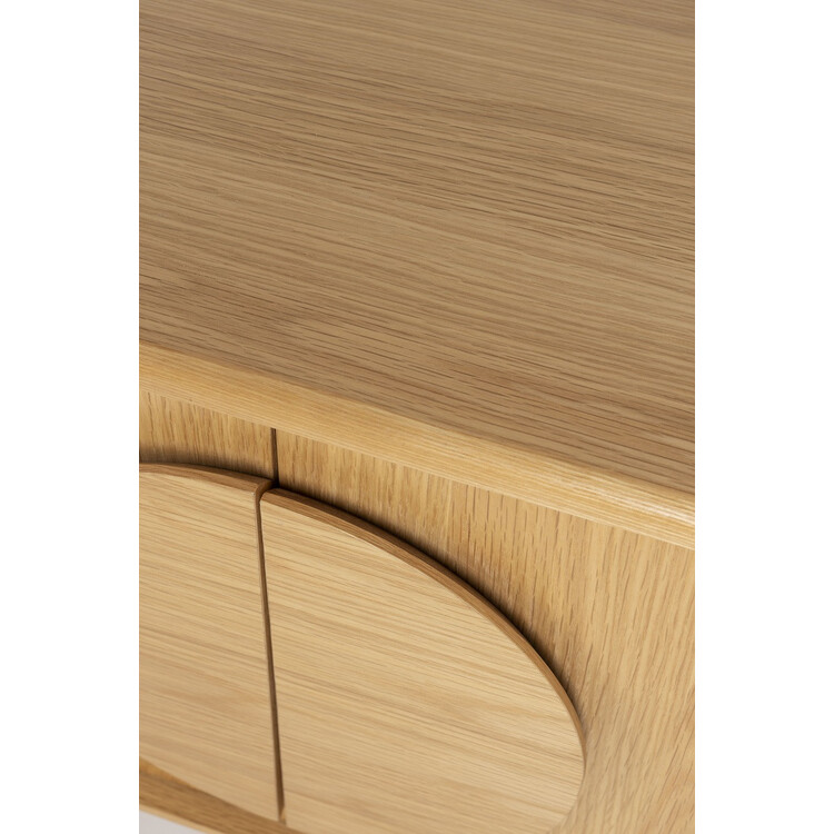 Retro door details on Zuiver Groove Large Sideboard in oak from Accessories for the Home