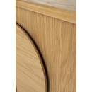Retro door details on Zuiver Groove Large Sideboard in oak from Accessories for the Home