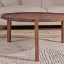 Umar Dark Brown Acacia Wood Coffee Table from Accessories for the Home