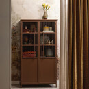 BePureHome Exhibit Tan Display Cabinet from Accessories for the Home