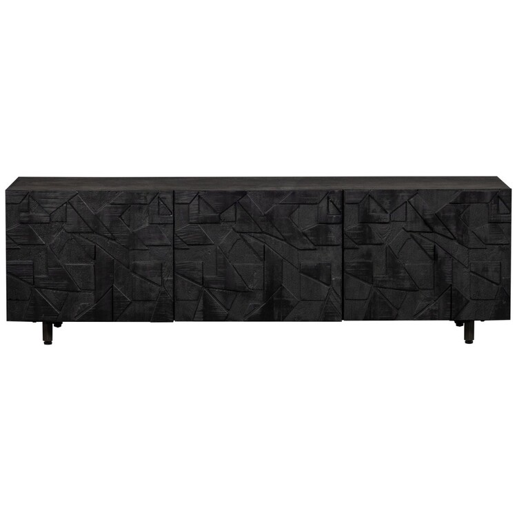 Counter Solid Mango Wood Media Cabinet from Accessories for the Home