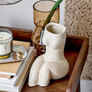Charnel Natural Stoneware Body Vase from Accessories for the Home