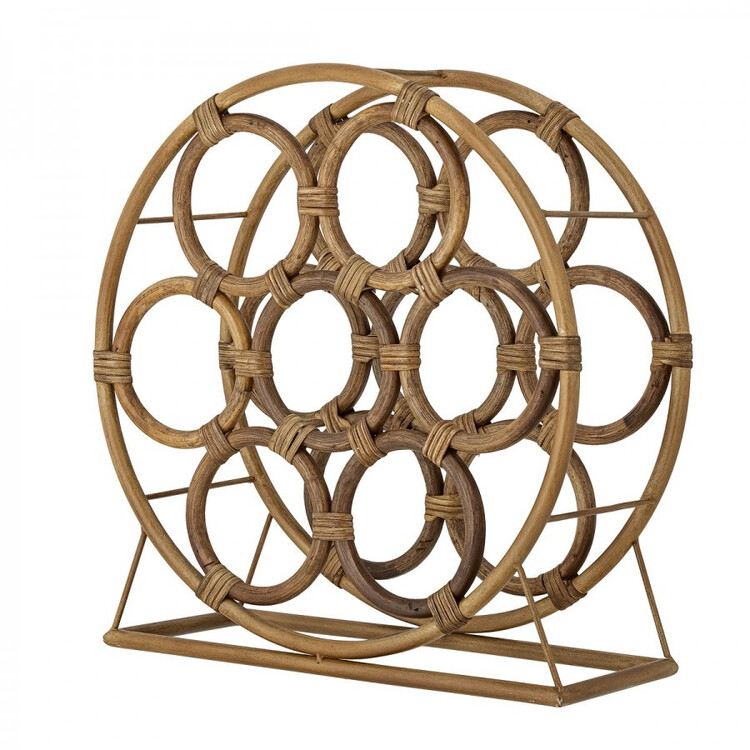 Carlos Natural Rattan Wine Rack from Accessories for the Home
