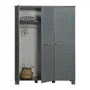 Dennis Solid Pine Triple Wardrobe from Accessories for the Home