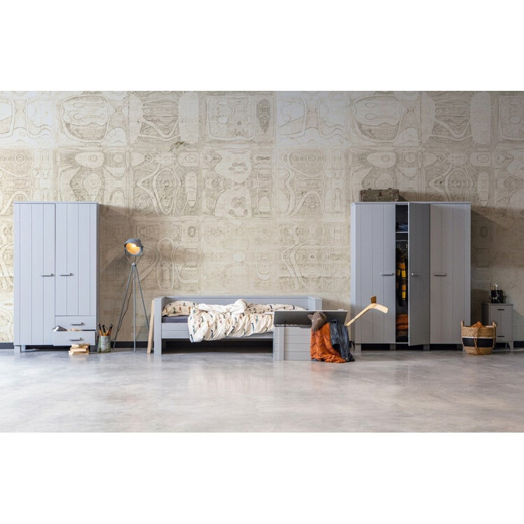 Dennis Solid Pine Triple Wardrobe from Accessories for the Home