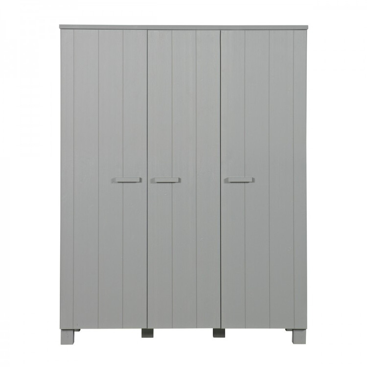 Dennis Solid Pine Triple Wardrobe from Accessories for the Home