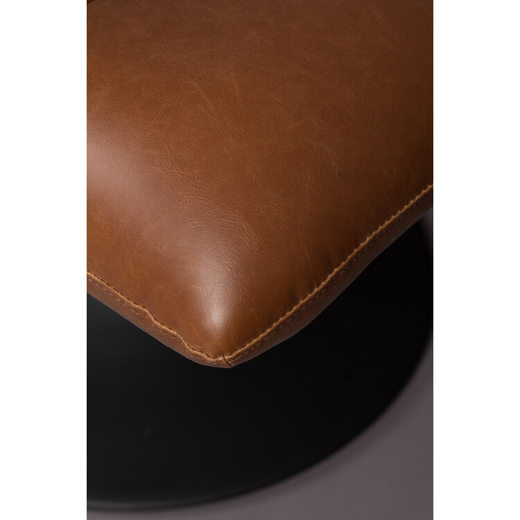 Dutchbone Bar Vintage Brown Foot Stool from Accessories for the Home